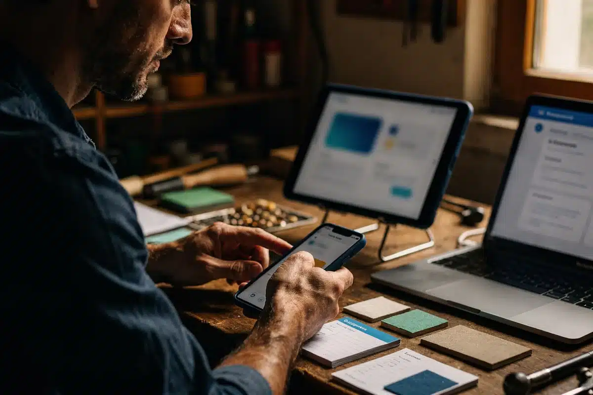 Déployer un marketing multicanal sans vous disperser Déployer un marketing multicanal sans vous disperser — Illustration — marketing numérique artisans — Artisanat d'ar