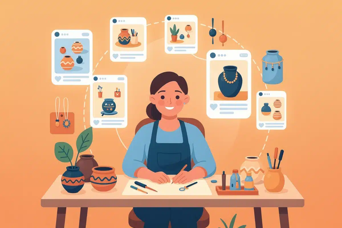 Prérequis : préparer votre atelier et votre marque pour réseaux sociaux artisanat — Prérequis : préparer votre atelier et votre marque pour publier sans stress
