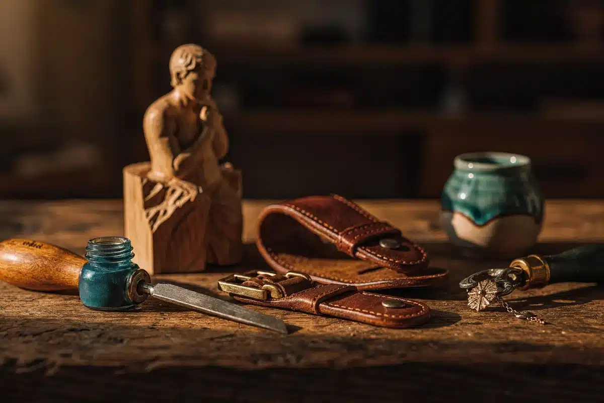 Choisir une niche rentable sans perdre votre liberté cr Choisir une niche rentable sans perdre votre liberté créative — Illustration — spécialisations artisanat — Artisanat d&#