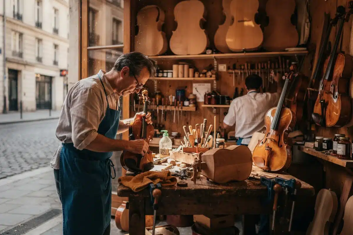 lutherie — Les secrets des ateliers de lutherie à Paris