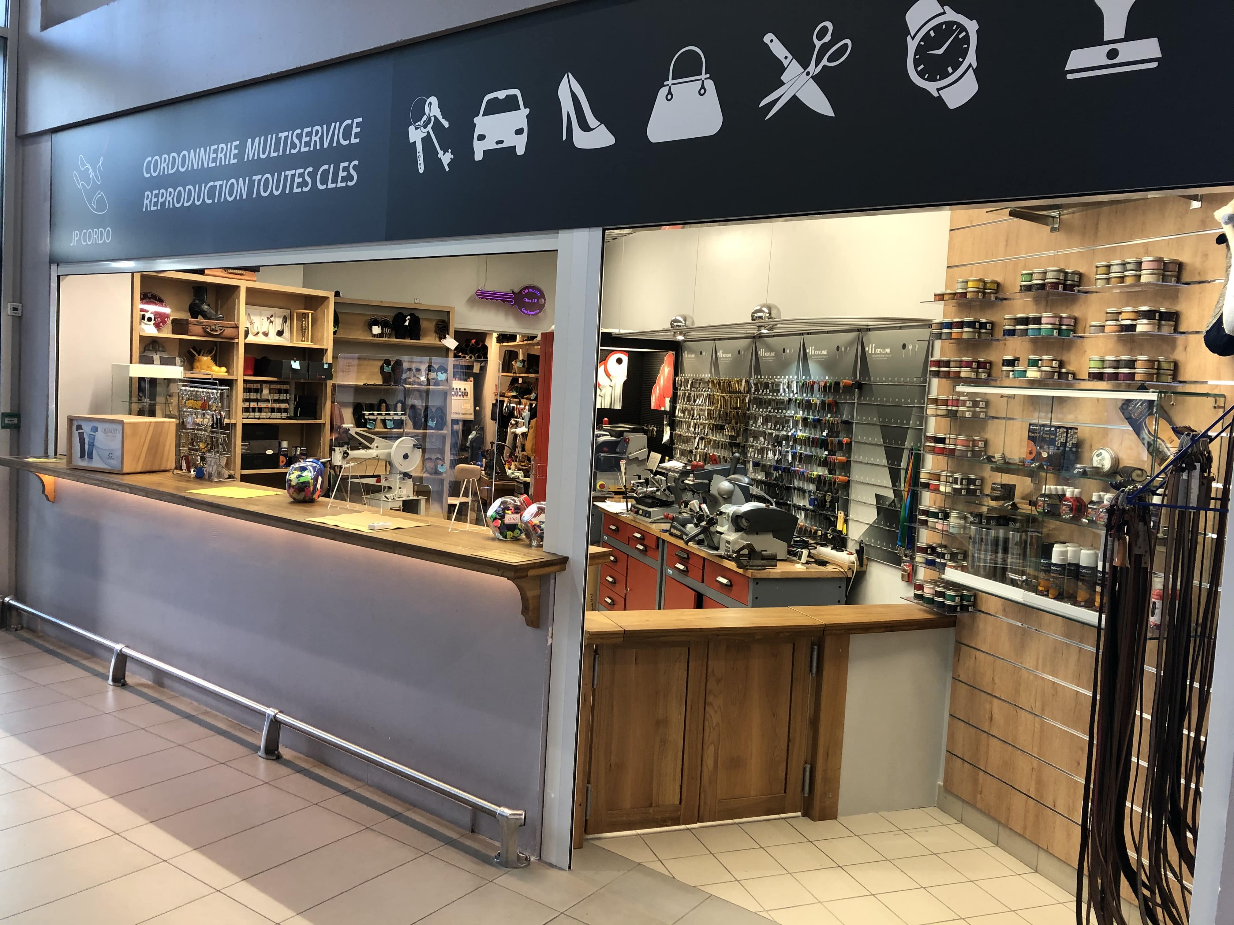 Atelier JP CORDO CORDONNERIE MULTISERVICE